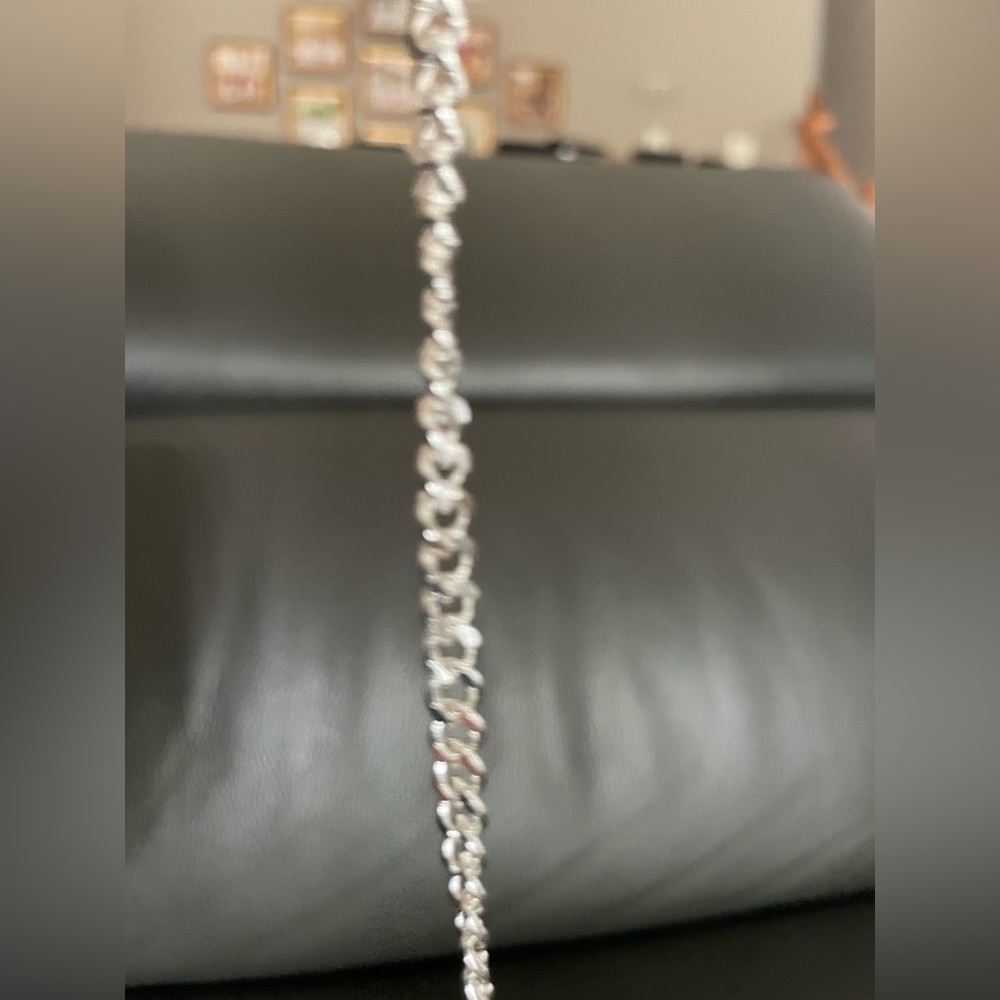 Sterling Silver Chain Bracelet unisex - Picture 5 of 7